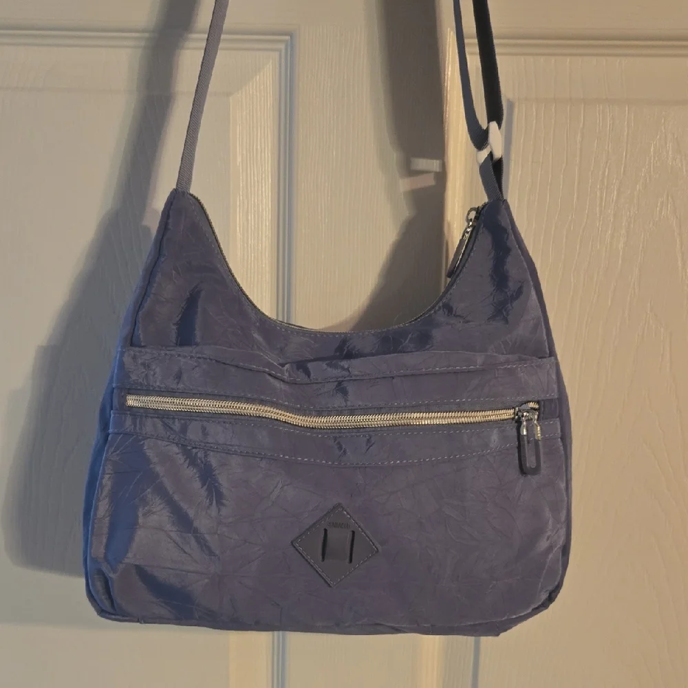 Senbaolu Stylish Lavendar Waterproof Nylon Women's Bag 12